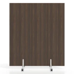 Biombo separador pared móvil Hover en melamina, posición horizontal, alto 100cm