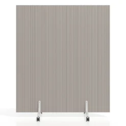 Biombo separador pared móvil Hover en melamina, posición horizontal, alto 100cm