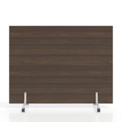 Biombo separador pared móvil Hover en melamina, posición horizontal, alto 120cm