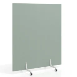 Biombo separador pared móvil Hover en melamina, posición horizontal, alto 120cm