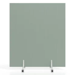 Biombo separador pared móvil Hover en melamina, posición horizontal, alto 120cm