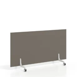 Biombo separador pared móvil Hover en melamina, posición horizontal, alto 100cm