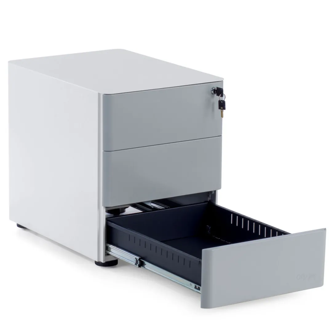 Cajonera de oficina Moby L, 3 cajones