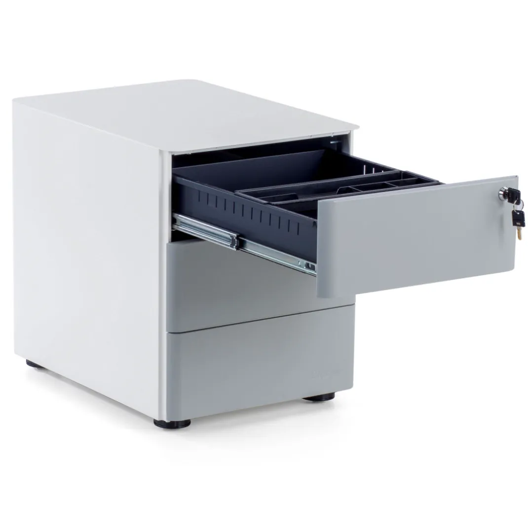 Cajonera de oficina Moby L, 3 cajones
