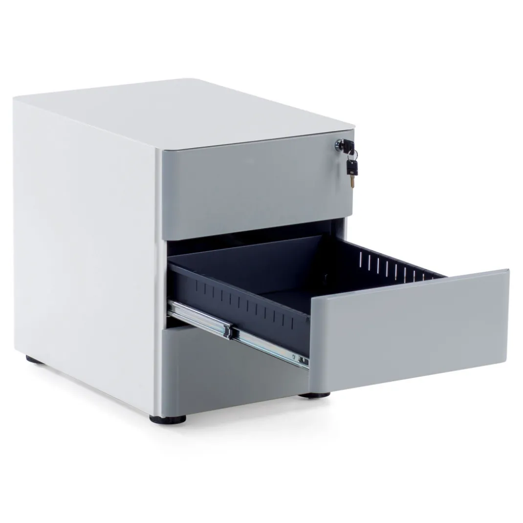Cajonera de oficina Moby L, 3 cajones