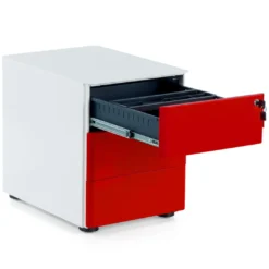 Cajonera de oficina Moby L, 3 cajones