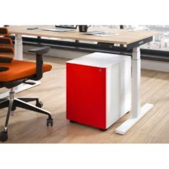 Cajonera de oficina Moby L, 3 cajones