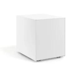 Cajonera de oficina Strong 3 cajones estructura negra frontales melamina