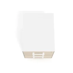 Cajonera de oficina Strong 3 cajones estructura negra frontales melamina