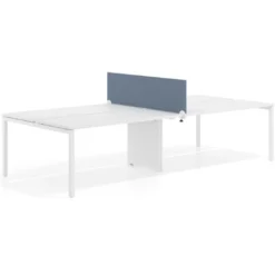 Divisor lateral intermedio mesa multipuesto Hover en melamina