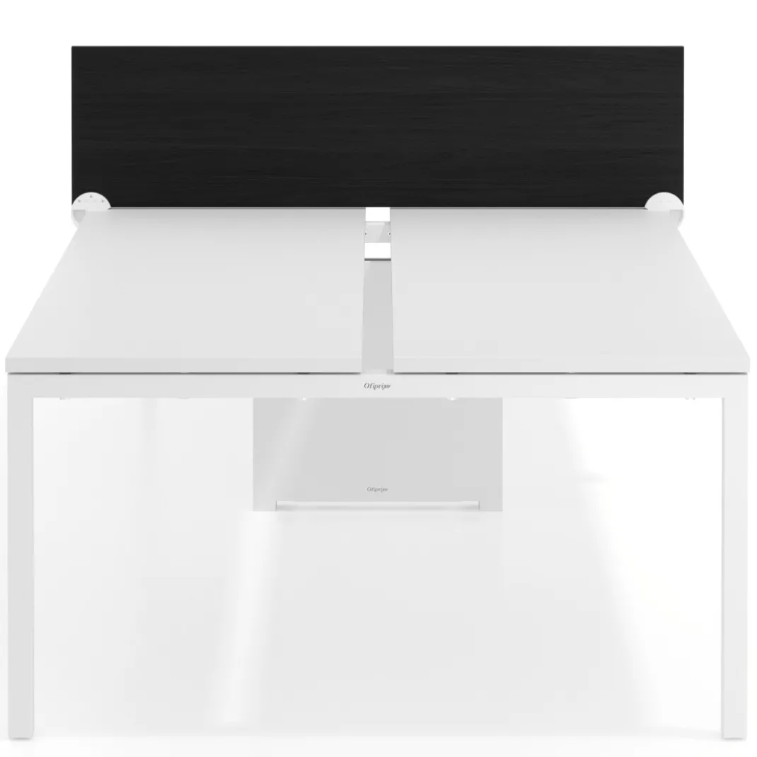 Divisor lateral intermedio mesa multipuesto Hover en melamina