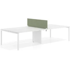 Divisor lateral intermedio mesa multipuesto Hover en melamina