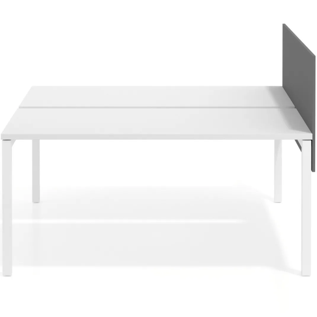 Divisor lateral mesa multipuesto individual Hover en melamina