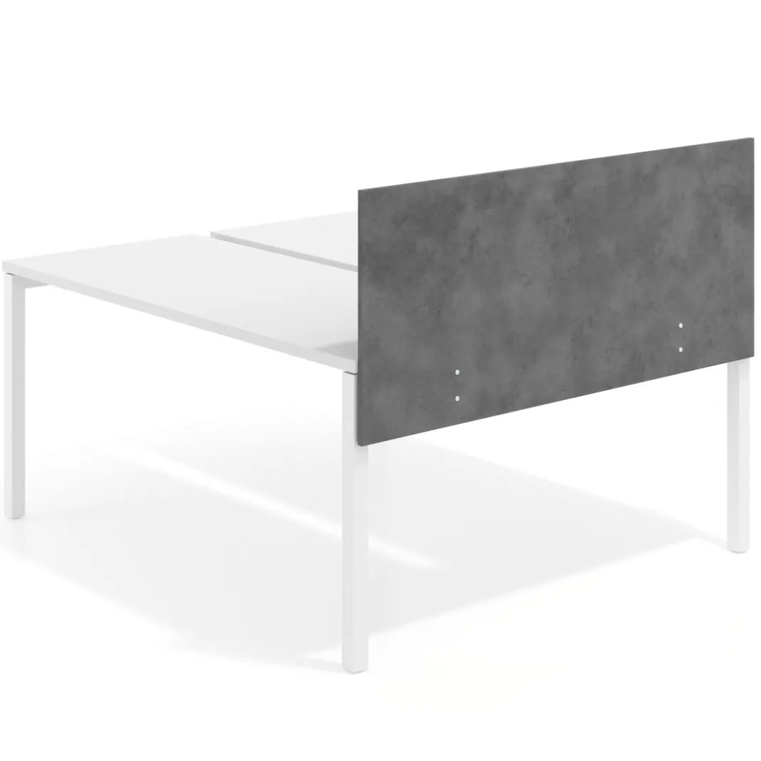 Divisor lateral mesa multipuesto individual Hover en melamina