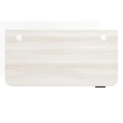 Escritorio Elevable Erghos Alpha estructura de madera 2 cantos curvos