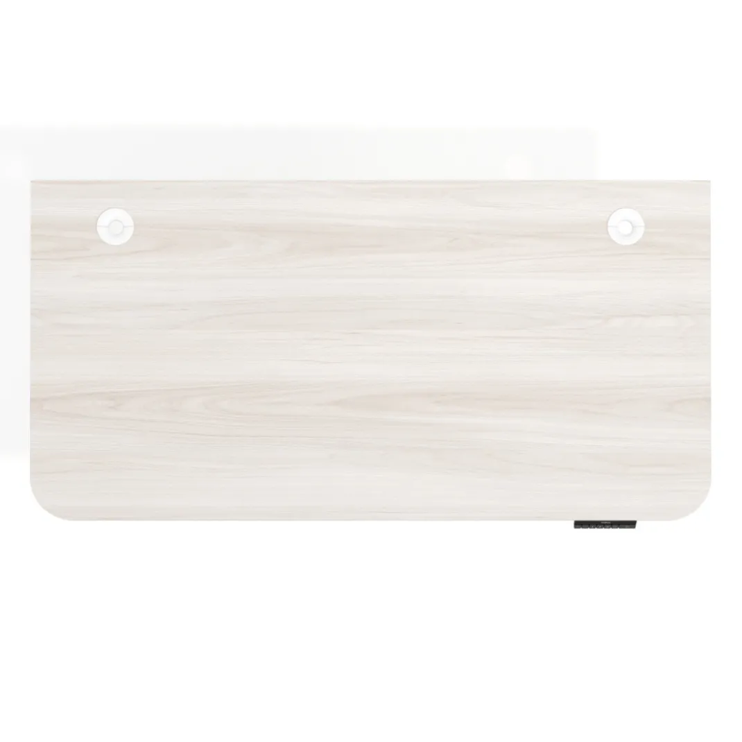 Escritorio Elevable Erghos Alpha estructura de madera 2 cantos curvos