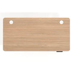 Escritorio Elevable Erghos Alpha estructura de madera 2 cantos curvos