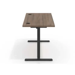 Escritorio Elevable Erghos Basic estructura negro canto recto