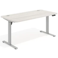 Escritorio Elevable Erghos Motion estructura aluminio 4 cantos curvos