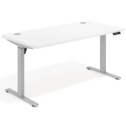 Escritorio Elevable Erghos Motion estructura aluminio canto recto