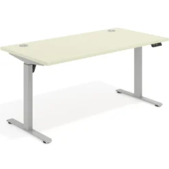 Escritorio Elevable Erghos Motion estructura aluminio canto recto