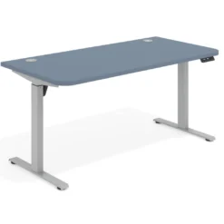 Escritorio Elevable Erghos Motion estructura aluminio 2 cantos curvos