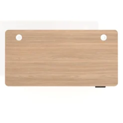 Escritorio Elevable Erghos Motion Pro estructura blanca 4 cantos curvos