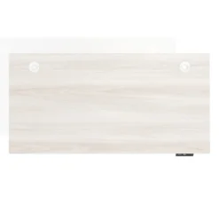Escritorio Elevable Erghos Motion Pro estructura blanca 2 cantos curvos