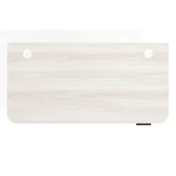 Escritorio Elevable Erghos Motion Pro estructura blanca 2 cantos curvos