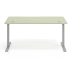 Escritorio Elevable Erghos Smart estructura aluminio canto recto