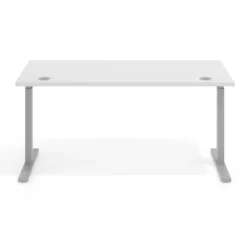 Escritorio Elevable Erghos Smart estructura aluminio canto recto