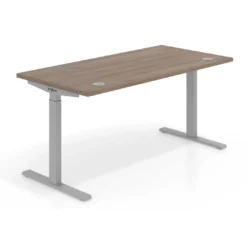 Escritorio Elevable Erghos Smart estructura aluminio canto recto
