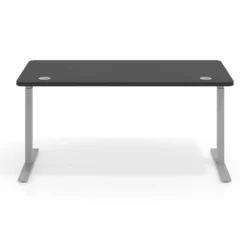 Escritorio Elevable Erghos Smart estructura aluminio canto curvo