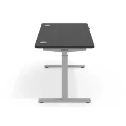 Escritorio Elevable Erghos Smart estructura aluminio canto curvo