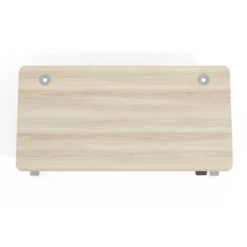 Escritorio Elevable Erghos Smart estructura aluminio canto curvo