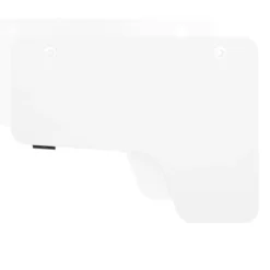 Escritorio Ergonómico Elevable Erghos Axis estructura blanca