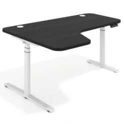 Escritorio Ergonómico Elevable Erghos Axis estructura blanca