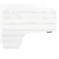 Escritorio Ergonómico Elevable Erghos Axis estructura blanca