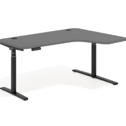Escritorio Ergonómico Elevable Erghos Axis estructura negra