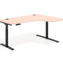 Escritorio Ergonómico Elevable Erghos Axis estructura negra