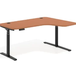 Escritorio Ergonómico Elevable Erghos Axis estructura negra