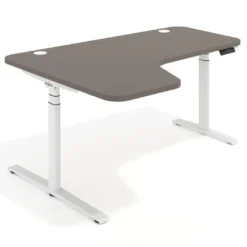 Escritorio Ergonómico Elevable Erghos Axis estructura blanca