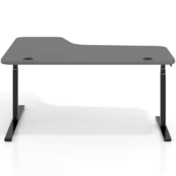 Escritorio Ergonómico Elevable Erghos Axis estructura negra