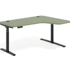 Escritorio Ergonómico Elevable Erghos Axis estructura negra
