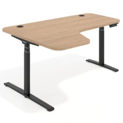 Escritorio Ergonómico Elevable Erghos Axis estructura blanca