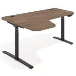Escritorio Ergonómico Elevable Erghos Axis estructura blanca