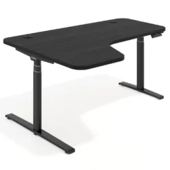 Escritorio Ergonómico Elevable Erghos Axis estructura blanca