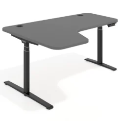 Escritorio Ergonómico Elevable Erghos Axis estructura negra
