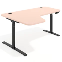 Escritorio Ergonómico Elevable Erghos Axis estructura negra