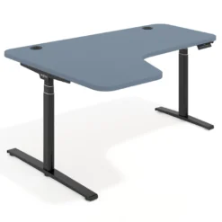 Escritorio Ergonómico Elevable Erghos Axis estructura blanca